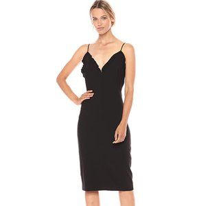 NWT Nordstrom Black Halo Women's Biscayne Sheath dress 14